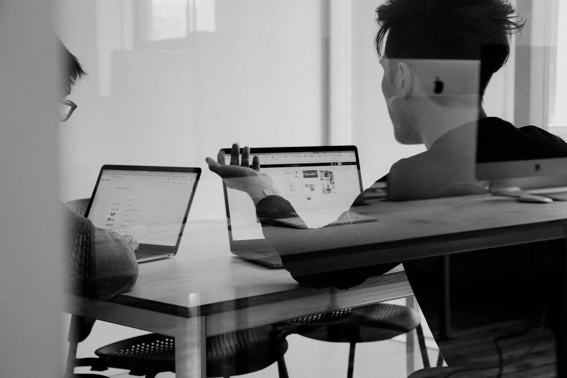 Product team collaborating on healthtech platform